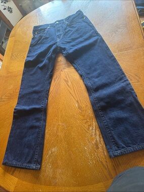 Levi's Men's Navy Blue Straight-Leg Jeans